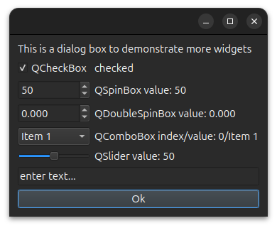 widgets